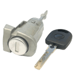 1998-2006 Volkswagen Audi HU66 LH Driver Door Lock Cylinder Coded (K&S)