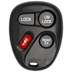 1999-2005 GM 4 Button Keyless Entry Remote Fcc KOBLEAR1XT Pn15043458 (K&S)