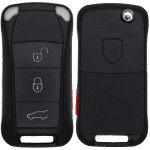 2000-2004 Porsche Cayenne 4 Button Remote Flip Key Fcc KR55WK45032