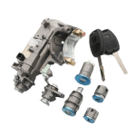 2003-2007 Honda Accord Ignition Auto Lock Cylinder And Left Door Cylinder Complete Set Coded