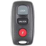 2003-2008 Mazda 3-Button Car Key Fob Keyless Entry Remote FCC KPU41794 Part number BAN6-67-5RY BAN6675RY (AFTERMARKET)