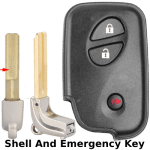 2006-2012 Lexus 3 Button Smart Key SHELL For Fcc  HYQ14AAB HYQ14ACX