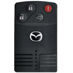 2007-2009 Mazda CX-7 CX-9 Smart Card 4 Button Fcc BGBX1T458SKE11A01 Pn TDY1-67-5RYA