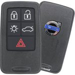 2007-2018 Volvo 5-Button Smart Key Fob FCC KR55WK49264 Part number 30659637 30659607 30659549 (OEM)