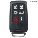 2007-2018 Volvo 6-Button Smart Key Fob FCC KR55WK49266 Part number 30659498 30659498-7 433 MHZ (AFTERMARKET)