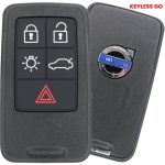 2008-2018 Volvo 5-Button Smart Key Fob FCC KR55WK49266 Part number 30659498 30659498 (OEM)