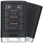 2010-2015 Cadillac 5-Button Smart Key Fob FCC NBG009768T Part number 22865375 (AFTERMARKET)
