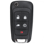 2011-2015 Chevrolet Volt 5 Button Peps Flip Key Fcc OHT05918179 Pn 22923862 (K&S)