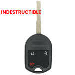 2012-2019 Ford Escape Transit Connect 3 Button INDESTRUCTIBLE Remote Head Key Shell (K&S)