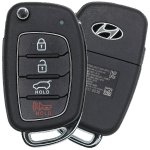 2013-2015 Hyundai Santa Fe 4 Button Flip Key Fcc RKE-4F07 Pn 95430-2W101