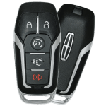 2013-2021 Lincoln 5-Button Smart Key Fob FCC M3N-A2C31243300 M3NA2C31243300 Part number 164-R7991 164R7991 (OEM)