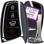 Hyundai Genesis 4 Door Proximity Smart Key Fcc SY5DHFNA433 Pn 95440-B1200