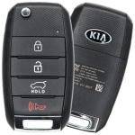 2014-2019 Kia Soul Remote Flip Key Fcc OSLOKA-875T Pn 95430-B2100 (OEM)