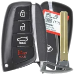 2015-2017 Hyundai 4-Button Smart Key Fob FCC SY5DMFNA433 Part number 95440-3V022 954403V022 (OEM)
