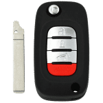 2015-2017 Smart ForTwo 453 ForFour 4 Button Flip Key Fcc CWTWB1G767