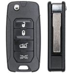 2015-2018 Jeep Renegade 4 Button Flip Key Fcc 2ADFTFI5AM433TX