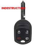 2015-2019 Ford 4 Button INDESTRUCTIBLE Remote Head Key Shell (K&S)