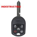 2015-2019 Ford 5 Button INDESTRUCTIBLE Remote Head Key Shell (K&S)