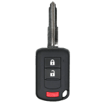 2016-2017 Mitsubishi Lancer 3 Button Remote Head Key Fcc OUCJ166N (K&S)