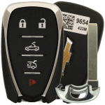 2016-2021 Chevrolet Camaro Convertible Smart Key 5 Button Trunk Drop Top Fcc HYQ4EA Pn 13529654