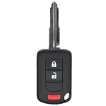 2016-2021 Mitsubishi 3-Button Keyless Remote Head Key Fob FCC OUCJ166N Part number 6370B944 (AFTERMARKET)