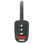 2017-2021 Honda 4-Button Keyless Remote Head Key Fob FCC MLBHLIK6-1TA MLBHLIK61TA Part number 35118-TGG-A00 35118-TLA-A00 (AFTERMARKET)