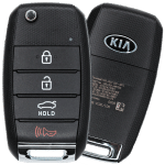 2018-2021 Kia Rio 4 Button Flip Key Fcc NYOSYEC4TX1611 Pn 95430-H9700 (OEM)