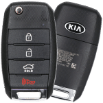 2018-2021 Kia Rio 4 Button Flip Key Fcc NYOSYEC4TX1611 Pn 95430-H9800