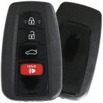 2018-2023 Toyota 4-Button Smart Key Fob FCC HYQ14FBC-0351 Part number 89904-06220 (AFTERMARKET)