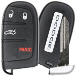 2019-2020 Dodge Charger Challenger Smart Key 4 Button Fcc M3M-40821302