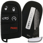 2019-2023 Dodge 5-Button Smart Key Fob FCC M3M-40821302 Part number 68155687 68155687AB 68394191 (OEM)