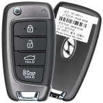 2019-2021 Hyundai Sonata 4 Button Flip Key Fcc TQ8-RKE-4F40 PN 95430-L1000