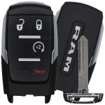 2019-2021 Ram Pickup Smart Key 4 Button Fcc GQ4-76T Pn 68365327AB