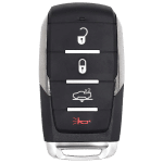 2019-2023 Dodge Ram 4-Button Smart Key Fob FCC OHT-4882056 Part number 68584152 68584152AA (AFTERMARKET)