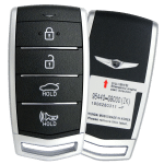 2019-2021 Hyundai Genesis G70 G90 Sedan 4 Button Smart Key Fcc SY5HIFGEO4 Pn 95440-G9000 (OEM)