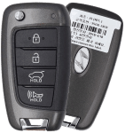 2019-2021 Hyundai Veloster 4 Button Flip Key Fcc SY5IGRGE04 Pn 95430-J3010