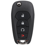2019-2022 Chevrolet 4-Button Flip Key Fob FCC LXP-T003 LXPT003 Part number 13530752 13530736 (AFTERMARKET)