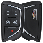 2020-2022 Cadillac CT4 CT5 5 Button Smart Key Fcc YG0G20TB1 Pn 13536990