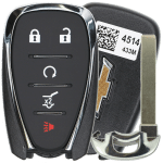 2021-2024 Chevrolet 5-Button Smart Key Fob FCC HYQ4ES Part number 13530713 13547830 (OEM)