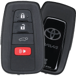 2021-2023 Toyota 4-Button Smart Key Fob FCC HYQ14FBC Part Number 8990H-42250 (OEM)