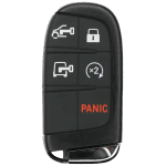 2022-2023 Ram 5-Button Smart Key Fob FCC M3N-40821302 Part number 60977653, 7FF25LXHAB, 7FF25LXH-AB (AFTERMARKET)