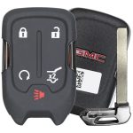 2022-2023 GMC 5-Button Smart Key Fob FCC HYQ1AS Part number 13522899 (OEM)