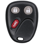 3 Button GM Keyless Entry Remote SHELL for LHJ011
