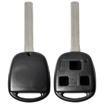 3 Button Remote Head Key Shell For Lexus Long Blade