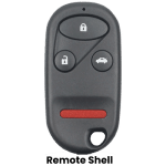 4 Button Acura Honda Keyless Entry Remote Shell (K&S)