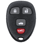 4 Button GM Keyless Entry Remote SHELL for OUC60270 And KOBGT04A
