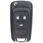 4 Button Remote Flip Key For GM Fcc OHT01060512 Pn 13504200