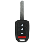 4 Button Remote Head Key For Honda Fcc MLBHLIK6-1TA Pn 35118-T2A-A60 (K&S)