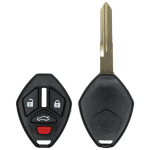 4 Button Remote Head Key Shell For Mitsubishi Mit9 Mit16