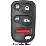 5 Button Acura Honda Keyless Entry Remote Shell (K&S)